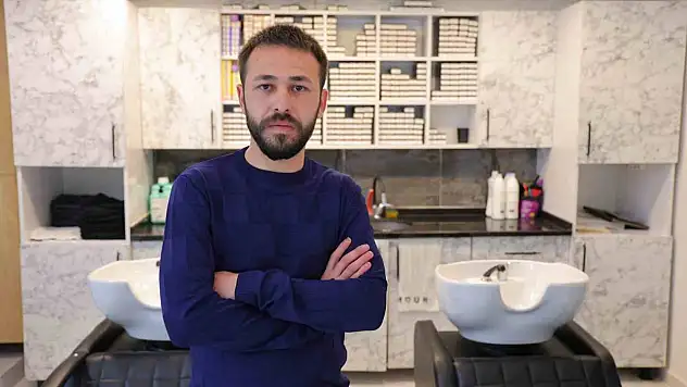 Kuaförde 26 bin liralık saç bakımı yaptırıp kaçtı!