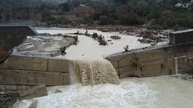 Deliçay yeniden akmaya başladı!