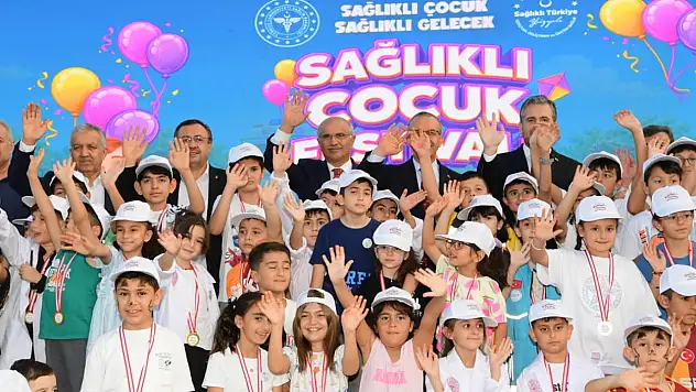 'Sağlıklı Çocuk Festivali'ne yoğun katılım!