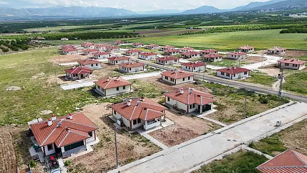 Malatya'da depremin yıktığı mahalle yeniden inşa edildi!