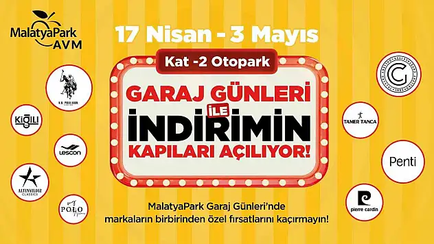 Malatya'da Garaj Günleri başladı