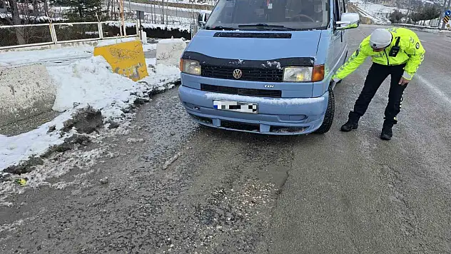Kış lastiği denetimleri artırıldı