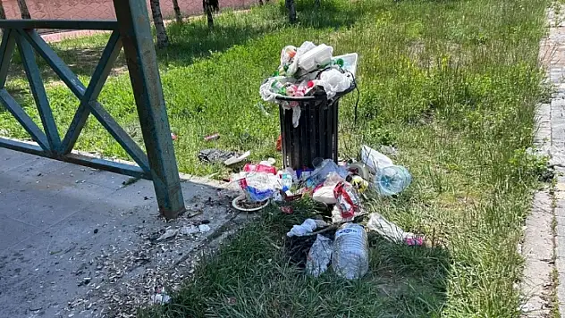 Mangal bitti, çöpler kaldı: Kayseri'de mesire alanlarında dikkat çeken manzara