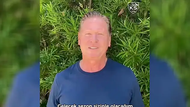Markus Gisdol'un ilk mesajı ne oldu? Kayserispor Haberleri
