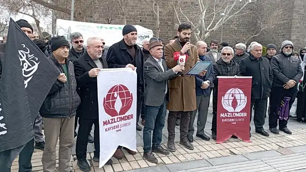 MAZLUMDER Kayseri'den sert çıkış: 'Hiçbir devlet hukukun üstünde değildir'