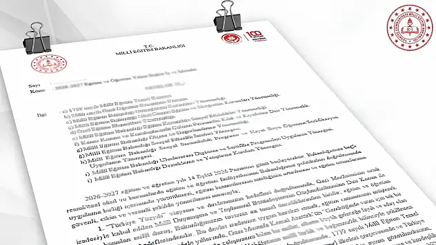 MEB'den 2026-2027 eğitim öğretim yılı için yeni genelge: Yeni dönemin yol haritası belli oldu!