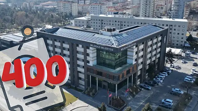 Melikgazi Belediyesi 400 personel alacak – Son başvuru tarihini kaçırmayın!
