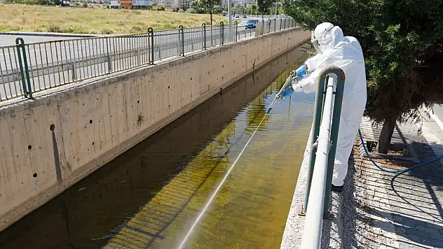 Melikgazi'de 58 mahallede ilaçlama seferberliği