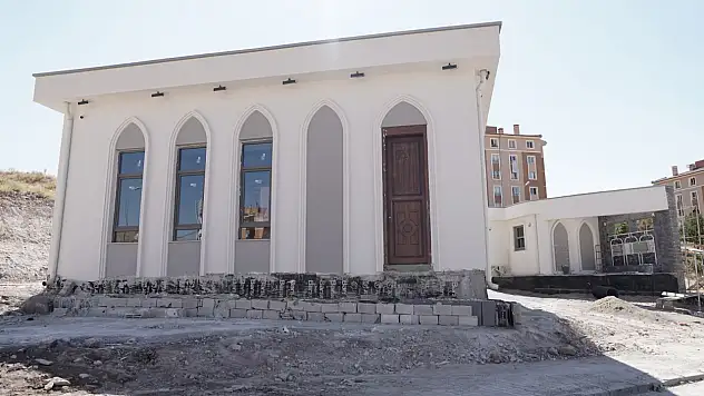 Melikgazi'de butik cami projesinde sona gelindi