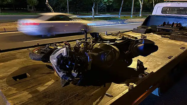 Melikgazi'de kazada yaralanan motosiklet sürücüsü hayatını kaybetti!