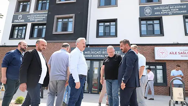 Melikgazi'de yeni sosyal yaşam alanı için geri sayım başladı!