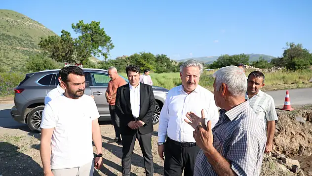 Melikgazi'de yol yapım çalışmaları sürüyor: Başkandan yerinde inceleme!