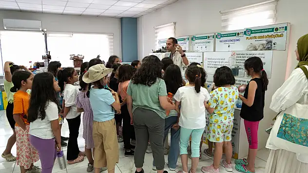 Melikgazi'den çocuklara 'Geri Dönüşüm ve Sıfır Atık' eğitimi