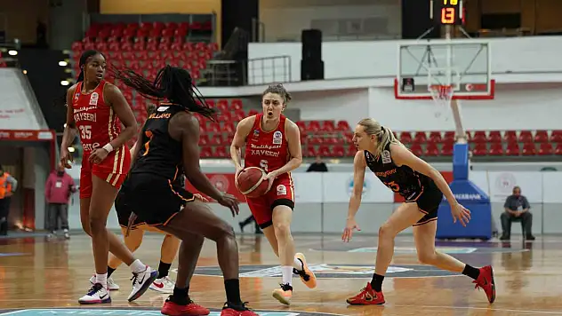 Melikgazi Kayseri Basketbol 12. mağlubiyetini aldı