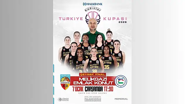 Melikgazi Kayseri Basketbol, Emlak Konut Spor Kulübü'nü konuk edecek