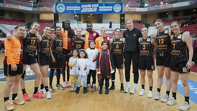 Melikgazi Kayseri Basketbol Galatasaray'a mağlup oldu