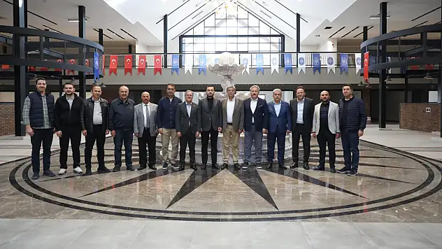 Melikgazi'nin vizyon projesine önemli ziyaret: Kimler katıldı?