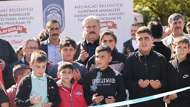 Melikgazi'nin yeni yaşam alanı pilav şenliği eşliğinde tanıtıldı!