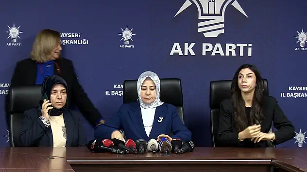 Meral Koşar Kayseri'den seslendi: ''Kadına şiddet insanlık suçudur!''