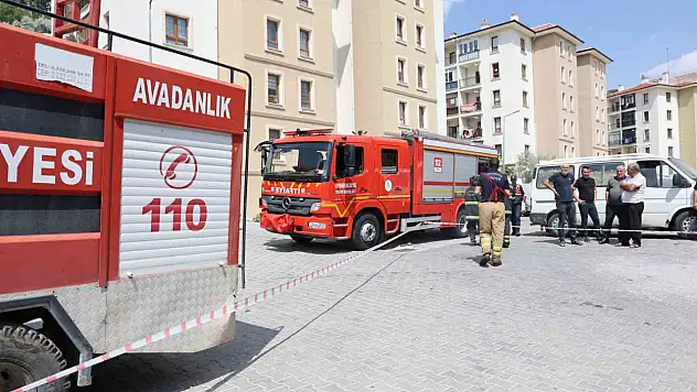 Nevşehir'de aşırı sıcak yangın çıkardı! Markette kağıt havlular alev aldı