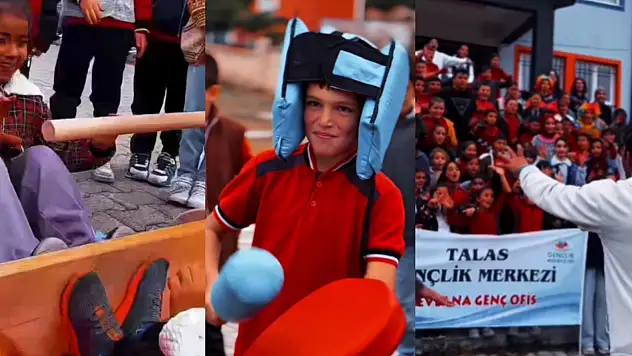 Merkezim Her Yerde Projesi Kamber Köyü Ortaokulu'nda