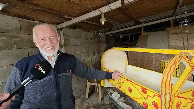 Mesleğine ömrünü adayan tahta beşik ustası çıraksız kaldı