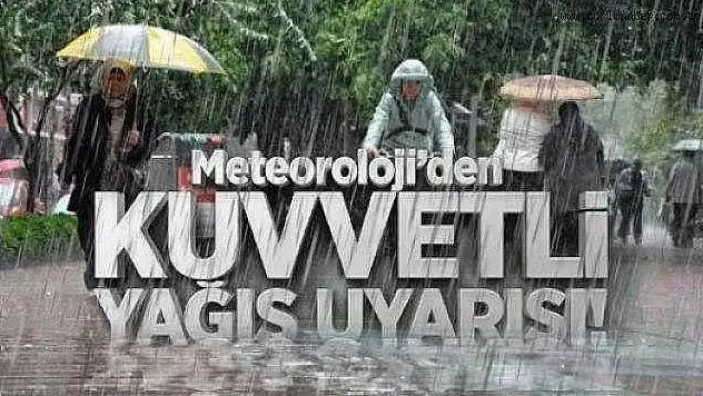 Meteoroloji'den Kayseri'ye Saatli Uyarı! Yağışlar Hangi Bölgelerde Etkili Olacak?