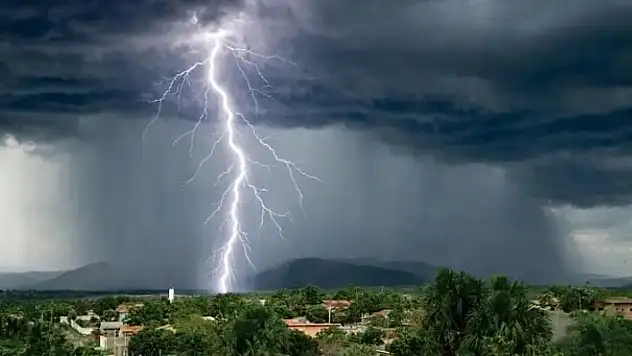 Meteoroloji'den son dakika uyarısı: Kayseri'de kuvvetli sağanak kapıda