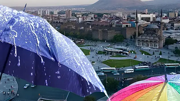 Meteoroloji saat verdi: Kayseri'de sağanak başlıyor!