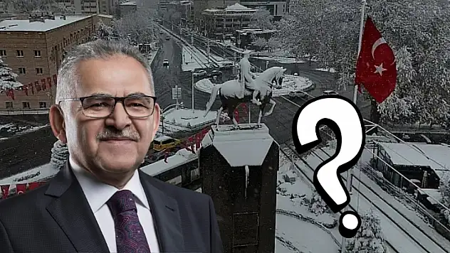 Meteoroloji uyardı, başkan ağzından kaçırdı: Kayseri'de okullar tatil mi oluyor?