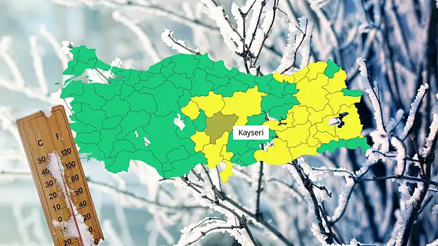 Meteoroloji uyardı: Kayseri'de zirai don bekleniyor!
