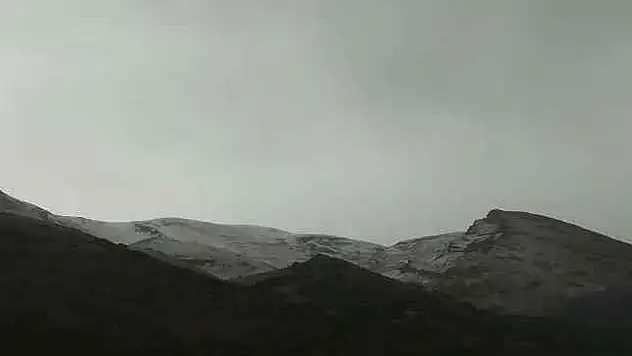 Mevsimin ilk karı yağdı!