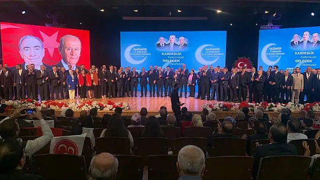 MHP Gaziantep'te İl Kongresini gerçekleştirdi: Gündem 'Terörsüz Türkiye' oldu!
