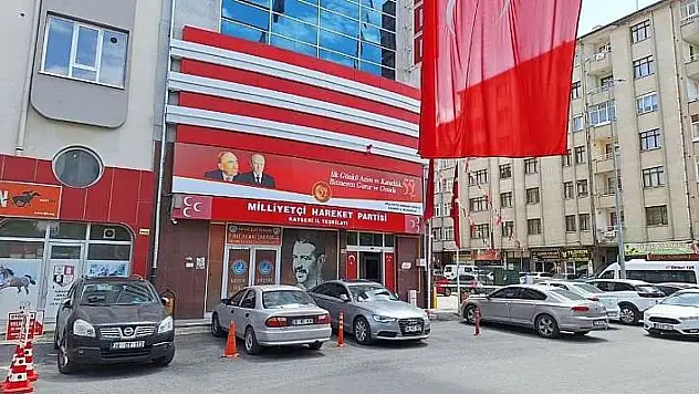 MHP Kayseri'de görev değişimi!