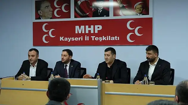 MHP Kayseri teşkilatında istişare toplantısı yapıldı!