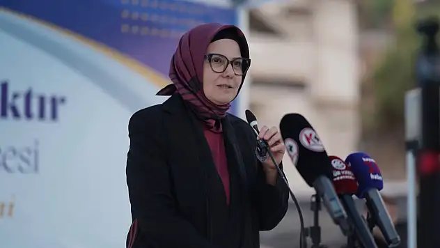 Milletvekili Ayşe Böhürler temel atma töreninde…