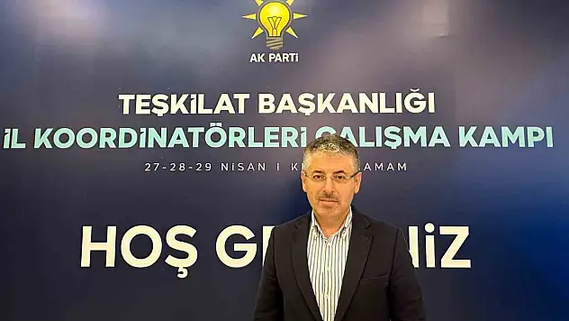 Vekil Çopuroğlu, AK Parti Teşkilat Kampına katıldı!