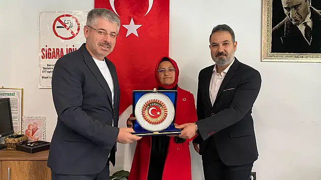 Milletvekili Çopuroğlu'ndan muhtar Arık'a ziyaret