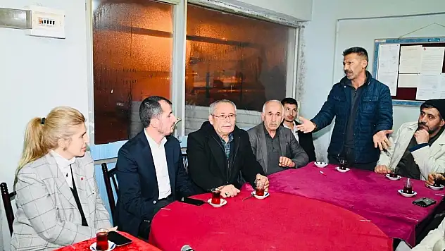 Milletvekili Ölmeztoprak gönüllere dokundu