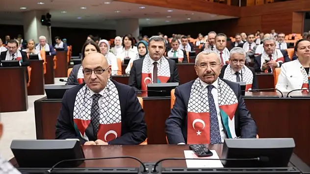 Milletvekillerinden Gazze'ye destek: TBMM'de anlamlı oturum