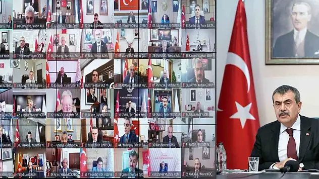 Milli Eğitim Bakanı Tekin, 81 il milli eğitim müdürüyle bir araya geldi