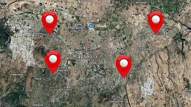 Milli Emlak, Kocasinan'da 3 arsayı satışa çıkardı!