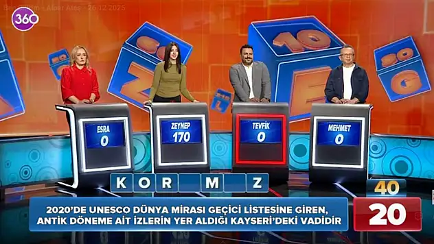 Milyonların izlediği yarışmada ''Kayseri'' sorusu gündem oldu!