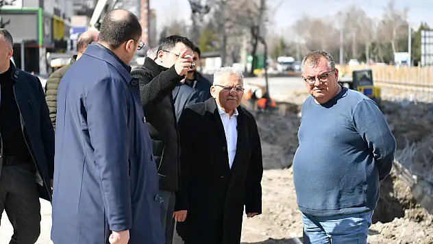 Milyonluk projeye yerinde inceleme: Kayseri'de ulaşıma büyük neşter!