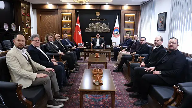 MMO Şube Başkanı Varol'dan Vali Çiçek'e ziyaret