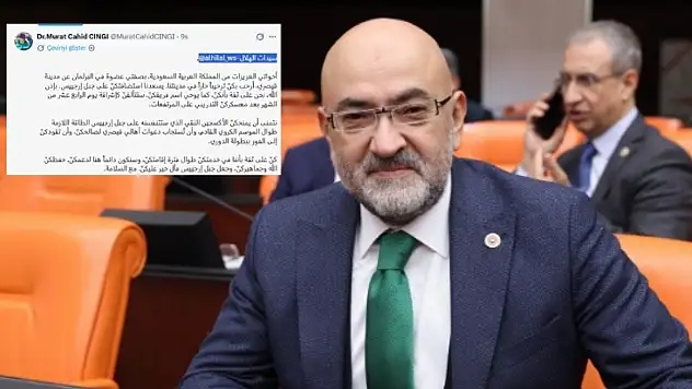 Murat Cahid Cıngı neden Arapça paylaşım yaptı? Erciyes detayı dikkat çekti