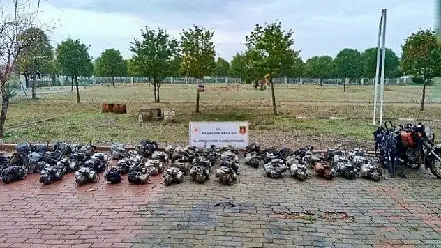 Motosiklet şaselerini kazıyan şahıslara operasyon: 2 gözaltı