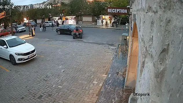 Bir garip olay: Park halindeki ATV, bir anda hareket etti
