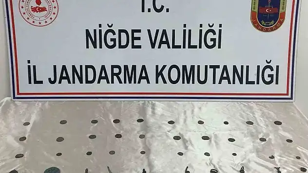 Niğde'de 'Anadolu Mirası Operasyonu onlarca eser ele geçirildi!