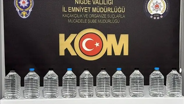 Niğde'de KOM'dan operasyon: 2 şüpheli yakalandı